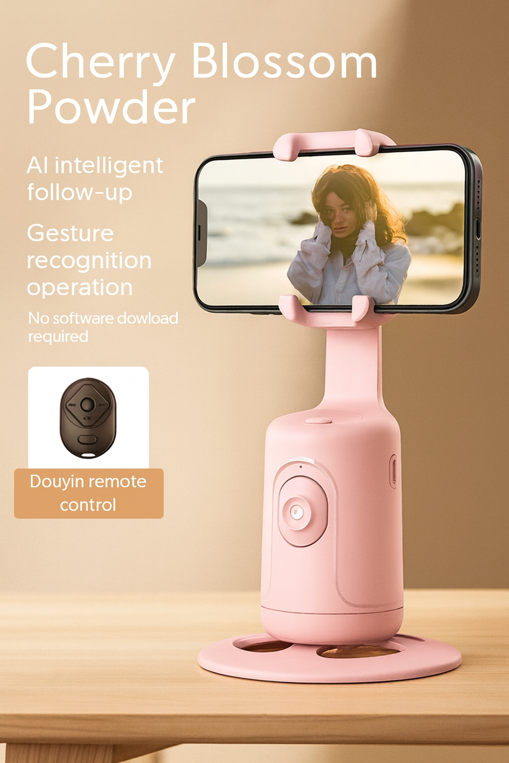 Trépied Intelligent avec Suivi Automatique 360°